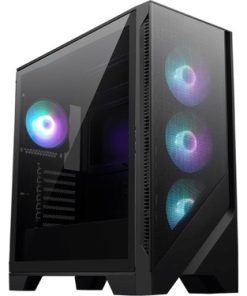 MSI MAG FORGE 320R AIRFLOW Temperli Cam 4x120mm ARGB Fan ATX Gaming Bilgisayar Kasası