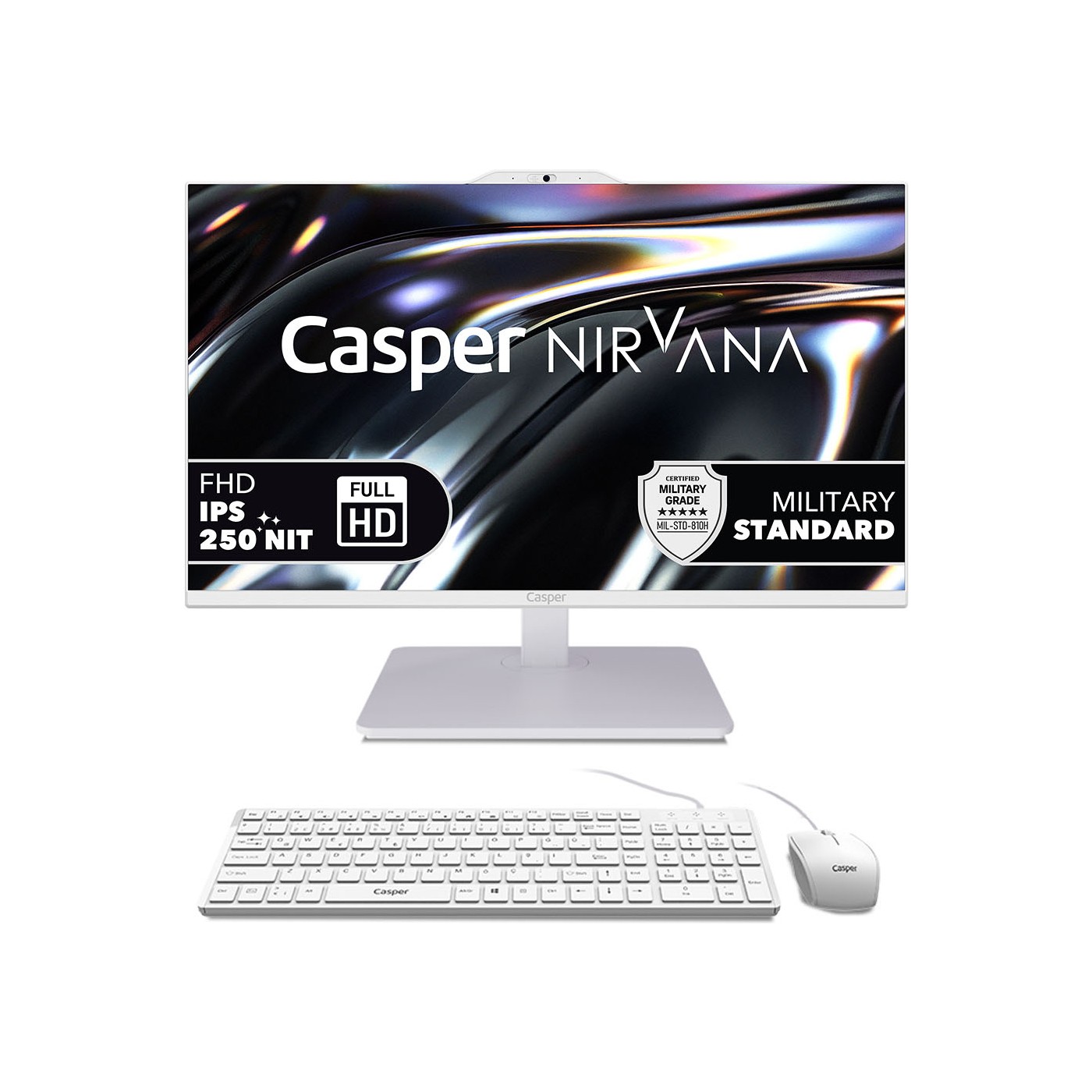 Casper Nirvana A80.1342-BF00X-V-B Intel Core i5-13420H 16GB RAM 1TB SSD Freedos Monitor PC