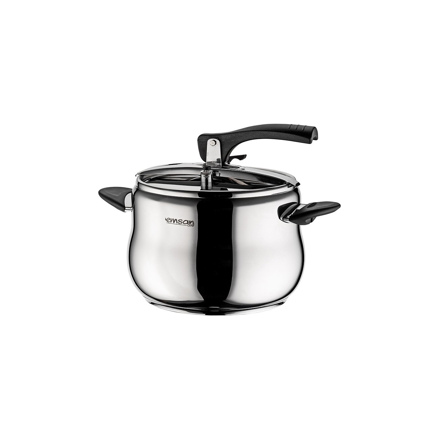 Emsan Burcu 8 Lt Paslanmaz Çelik Düdüklü Tencere - Görsel 2