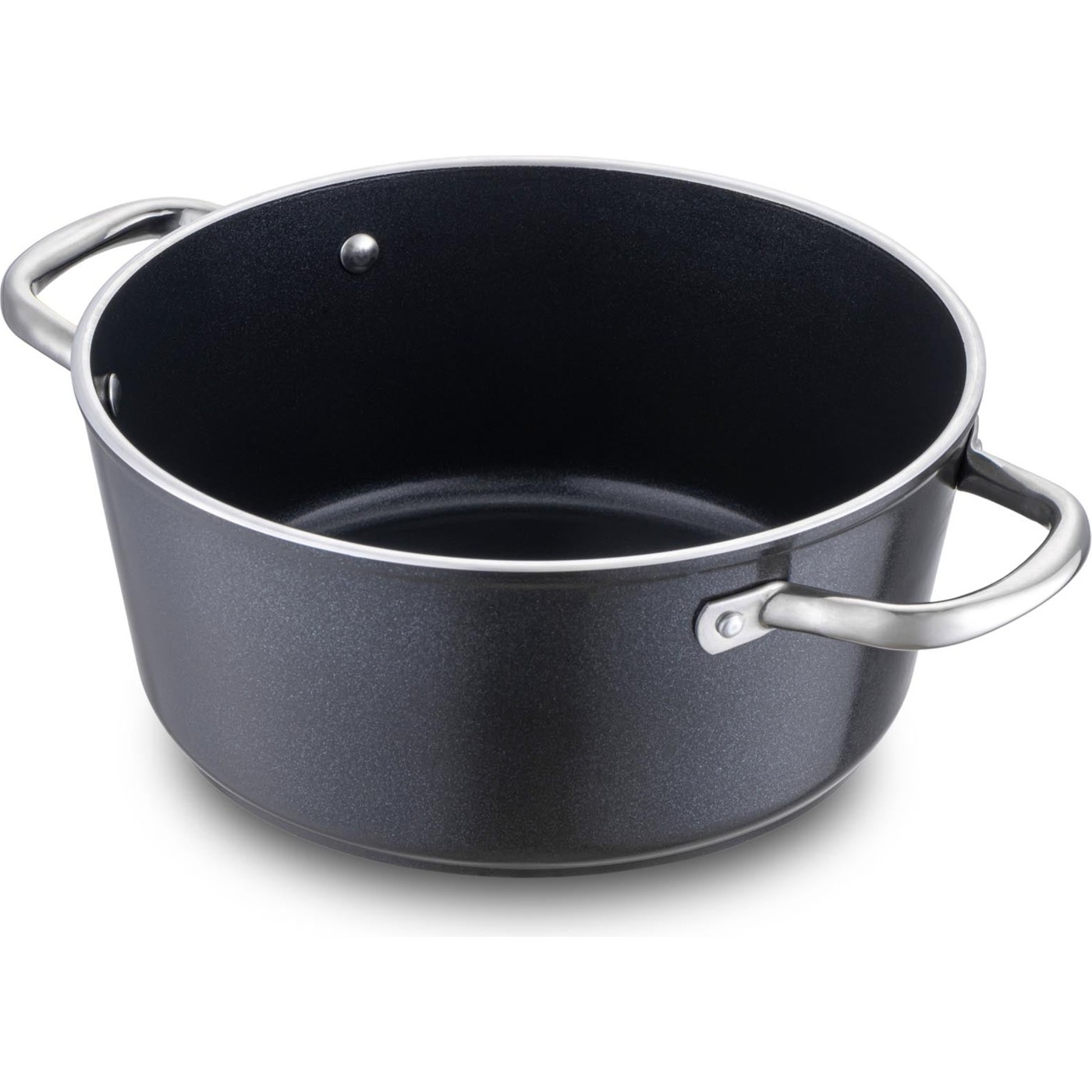 Jumbo Swiss Crystal Siyah 5 Parça Tencere Seti Siyah - Görsel 5