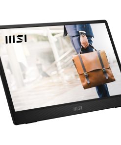 MSI 15.6" Taşınabilir Monitör Pro MP161 E2U 1920X1080 (Fhd) 16:9 Flat IPS 60HZ 4ms Adaptive-Sync Portatif Monitor