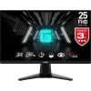 MSI 24.5'' G255F 1920x1080 (FHD) 16:9 FLAT RAPID IPS 180HZ 1MS FreeSync Gaming (Oyuncu) Monitör