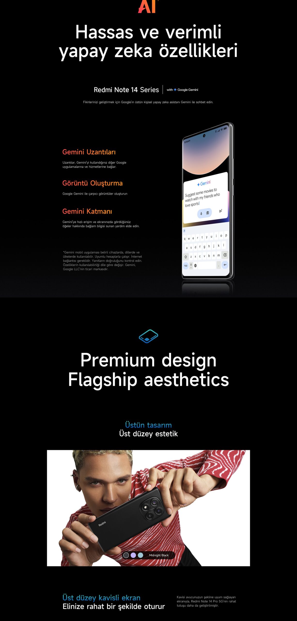 Xiaomi REDMI Note 14 Pro 256 GB 8 GB Ram (Xiaomi Türkiye Garantili) Mavi - Görsel 8