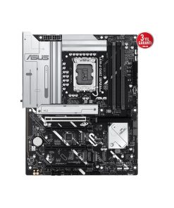 Alternative view of Asus PRIME Z890-P WIFI ANAKART LGA1851 DDR5 4XM2 USB3.2 RGB LAN ATX