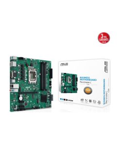 Alternative view of Asus Pro B760M-C-Csm Intel B760 Lga1700 Ddr5 6200 2Xdp Hdmı Vga Çift M2 Usb3.2 Matx (Pro B760M-C-Csm) Anakart