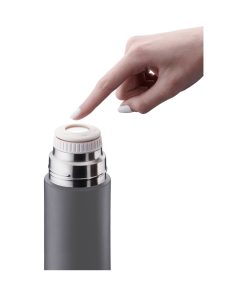 Alternative view of Korkmaz Enjoy Gri Termos Çelik Mug 580 ml Modern Tasarım Uzun Süre Sıcak Soğuk Tutma