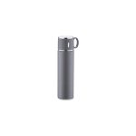 Korkmaz Enjoy Gri Termos Çelik Mug 580 ml Modern Tasarım Uzun Süre Sıcak Soğuk Tutma