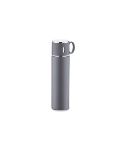 Korkmaz Enjoy Gri Termos Çelik Mug 580 ml Modern Tasarım Uzun Süre Sıcak Soğuk Tutma