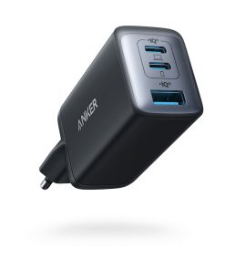 Anker 735 Nano II 65W 3 Portlu USB-C Hızlı Şarj Cihazı - iPhone / Android / Macbook Uyumlu GaN II - PPS Destekli Type-C Hızlı Şarj Adaptörü - A2667 (Anker Türkiye Garantili)