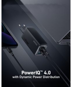 Alternative view of Anker 737 GaNPrime 120W USB-C Şarj Cihazı -iPhone / Android / Macbook Uyumlu GaN II - PPS Destekli Type-C Hızlı Şarj Adaptörü- A2148 (Anker Türkiye Garantili)