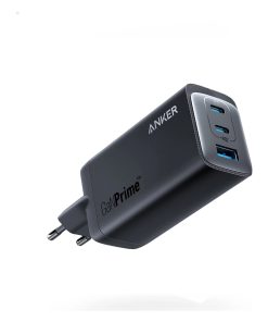 Anker 737 GaNPrime 120W USB-C Şarj Cihazı -iPhone / Android / Macbook Uyumlu GaN II - PPS Destekli Type-C Hızlı Şarj Adaptörü- A2148 (Anker Türkiye Garantili)
