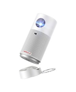 Anker Nebula Capsule Air 150 Lümen HD Wi-Fi Taşınabilir Mini Projeksiyon Cihazı Dünyanın En Küçük Google Tv Projeksiyon Cihazı - Beyaz - D4112