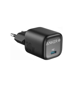 Anker Zolo A2698 30 W Siyah Hızlı Şarj Adaptörü Gan Usb-C Şarj Cihazı - Gelişmiş Gan II Teknolojisi