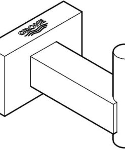 Alternative view of Grohe Eurocube Bornoz Askısı Banyo Aksesuarı - 40511001