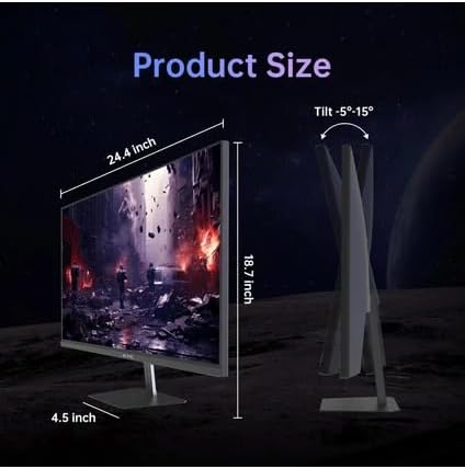 KTC H25T7 24.5" 180 Hz 5 ms ( HMDI + Display Port ) 1920x1080 FHD FAST IPS FLAT Monitör - Görsel 5