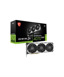 MSI VGA GEFORCE RTX 4070 SUPER 12G VENTUS 3X OC RTX4070S 12GB GDDR6X 192B DX12 PCIE 4.0 X16 (3XDP 1XHDMI)