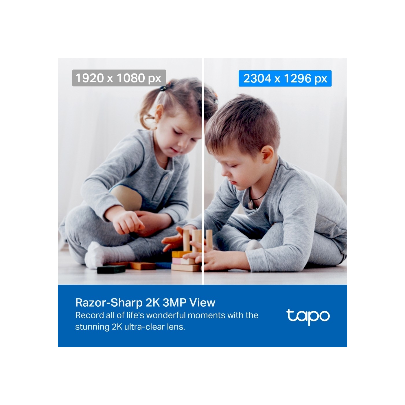 TP-Link Tapo TC71 2k Iç Mekan 3mp Gece Görüşlü 512GB Kart Destekli Wi-Fi Güvenlik Kamerası - Görsel 4