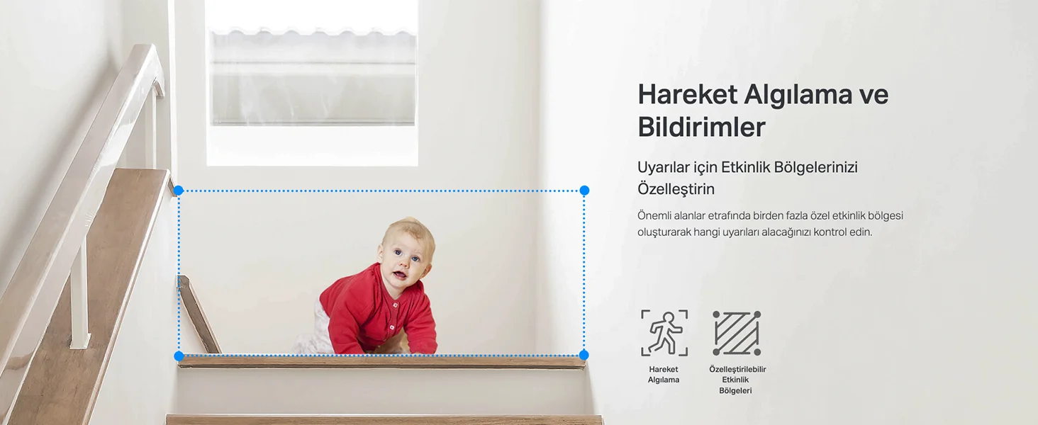 TP-Link Tapo TC71 2k Iç Mekan 3mp Gece Görüşlü 512GB Kart Destekli Wi-Fi Güvenlik Kamerası - Görsel 8