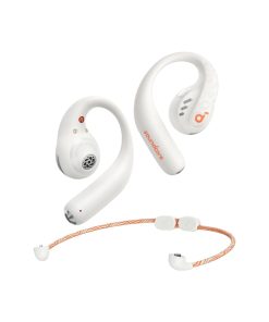 Anker AeroFit Pro Open-Ear Yeni Nesil Kablosuz Kulaklık - LDAC - IPX5 Suya Dayanıklılık - 46 Saat Çalma Süresi-Bluetooth 5.3-Ergonomik -Yüksek Konfor-Uygulama Kontrolü-Beyaz (Anker Türkiye Garantili)