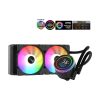 Gamepower Skadi Round 240 ARGB 240 mm İşlemci Sıvı Soğutucu  Am5 ve LGA1700 Uyumlu