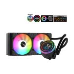 Gamepower Skadi Round 240 ARGB 240 mm İşlemci Sıvı Soğutucu  Am5 ve LGA1700 Uyumlu