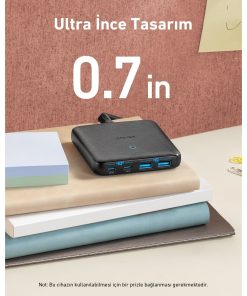 Alternative view of Anker 543 PowerPort Atom III Slim A2046 65 W Hızlı Şarj Adaptörü