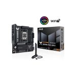 Asus TUF Gaming B850M-PLUS WIFI7 AMD AM5 DDR5 Micro ATX Anakart 8000 Dp HDMI 3x M2 Usb3.2 Gen 2x2 Wifi 7 + Bt Aura Rgb 2.5gbit Lan Matx 14+2+1 Güç Aşamaları