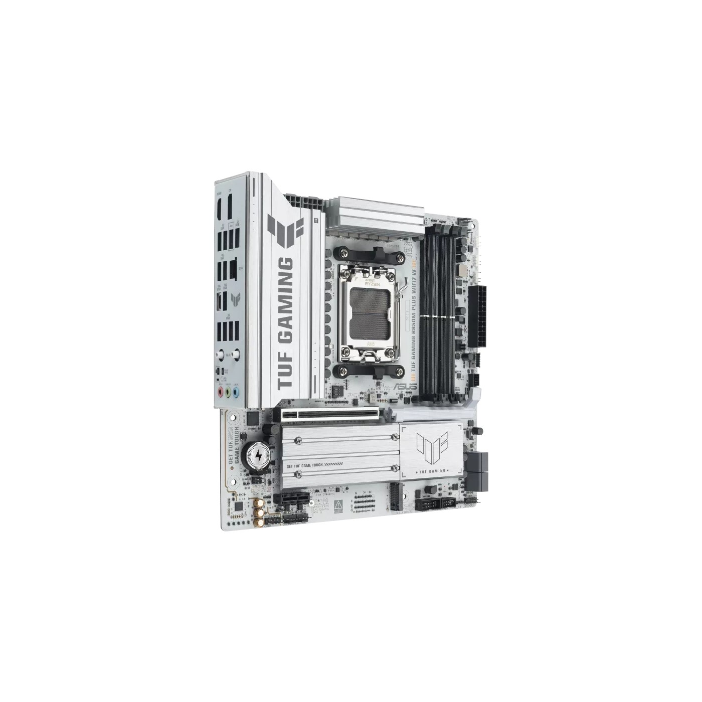 Asus TUF Gaming B850M-PLUS WIFI7 W AMD AM5 DDR5 Micro ATX Anakart 8000 Dp HDMI 3x M2 Usb3.2 Gen 2x2 Wifi 7 + Bt Aura Rgb 2.5gbit Lan Matx 14+2+1 Güç Aşamaları, 1xgen5 M.2, Ready For Advanced Ai Pc - Görsel 7