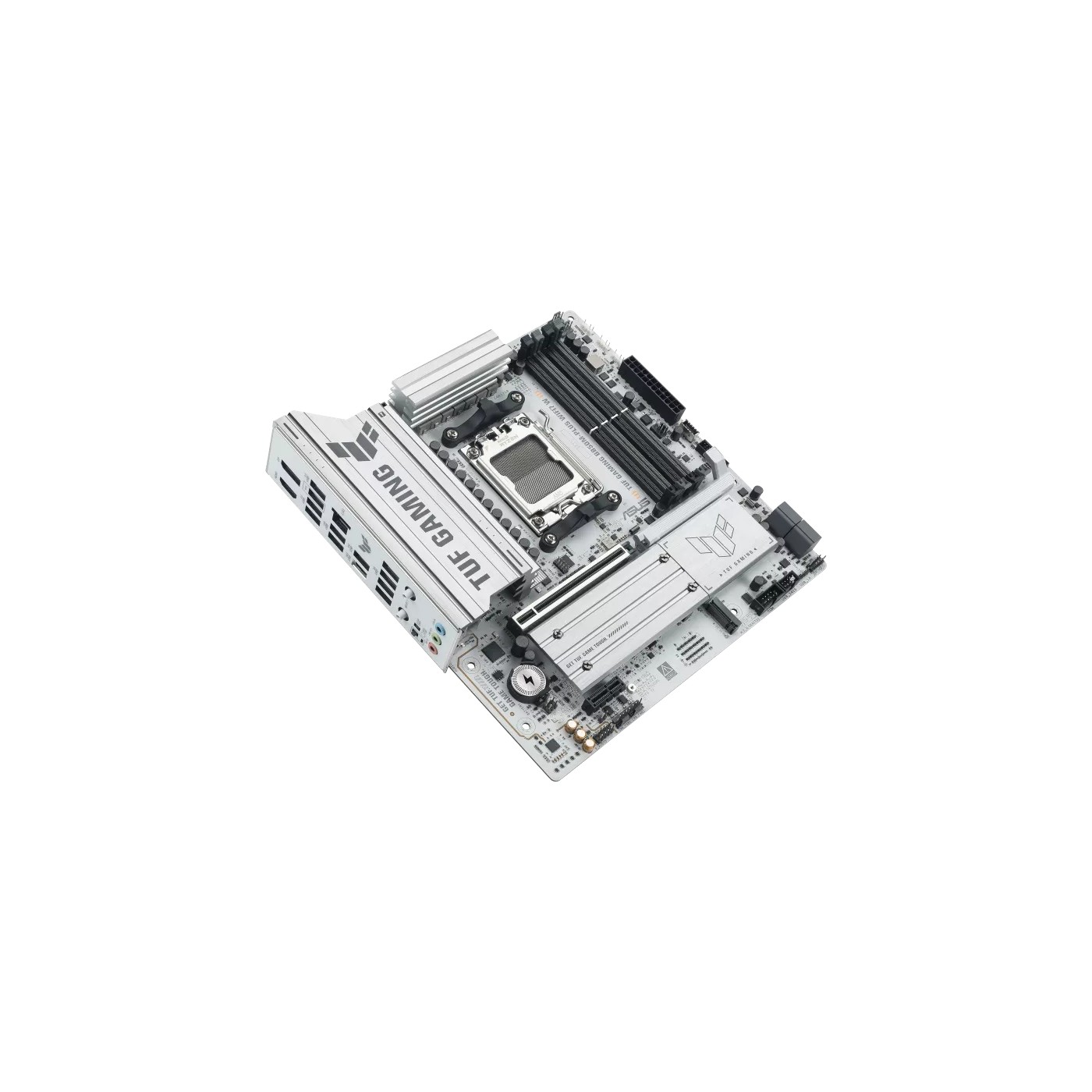 Asus TUF Gaming B850M-PLUS WIFI7 W AMD AM5 DDR5 Micro ATX Anakart 8000 Dp HDMI 3x M2 Usb3.2 Gen 2x2 Wifi 7 + Bt Aura Rgb 2.5gbit Lan Matx 14+2+1 Güç Aşamaları, 1xgen5 M.2, Ready For Advanced Ai Pc - Görsel 9