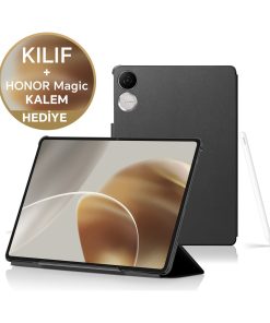Honor Pad V9 8+256 GB Wi-Fi 11.5 inç IMAX Enhanced BEYAZ Tablet Kılıf + Kalemli