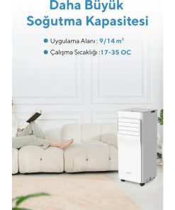 Alternative view of Kumtel Juniper KMPAC-7 Mobil Klima Portatif Taşınabilir