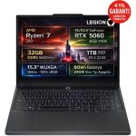Lenovo Legion 5 15AHP10 83M00064TR Ryzen 7 260 32 GB 1 TB SSD RTX5060 15.3" WUXGA Gaming Laptop