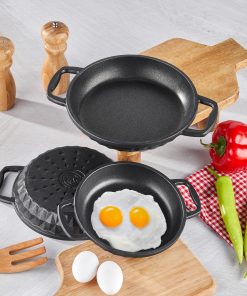 Taç Bella 3'lü Granit Döküm Sahan Seti