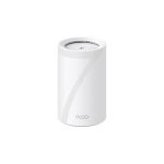 TP-Link Deco BE65 (1-Pack) | Wi-Fi 7 Mesh Sistemi | BE9300 Mbps | Fiber Uyumlu | Üç Bant | AI-Roaming | 2.5 Gbps Port | 6 GHz | 200 Cihaz | WPA3 | VPN | Mobil Uygulama ile Kolay Kurulum