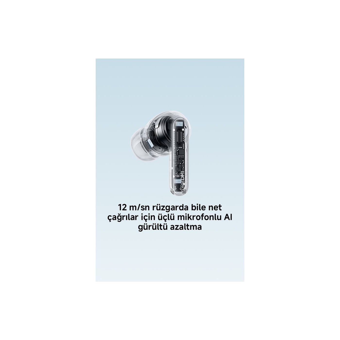 Xiaomi Redmi Buds 8 Pro ANC TWS Siyah Kulak İçi Bluetooth Kulaklık - Görsel 6