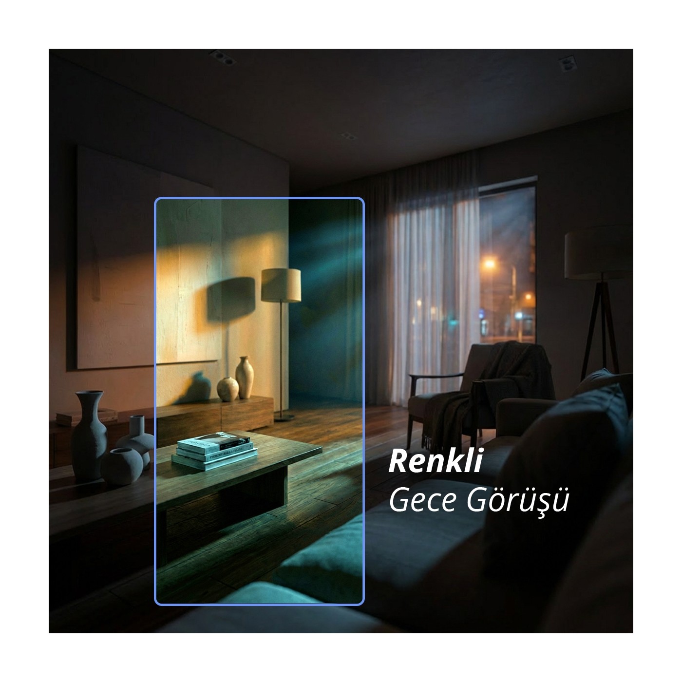 Ezviz TY1 Akıllı Wi-Fi 2K⁺ 3MP Yatay ve Dikey Hareketli Güvenlik Kamerası - 1080p Full HD Görüntü Kalitesi - 360° Panoramik İzleme - 10 Metre Gece Görüşü (Ezviz Türkiye Garantili) - Görsel 5