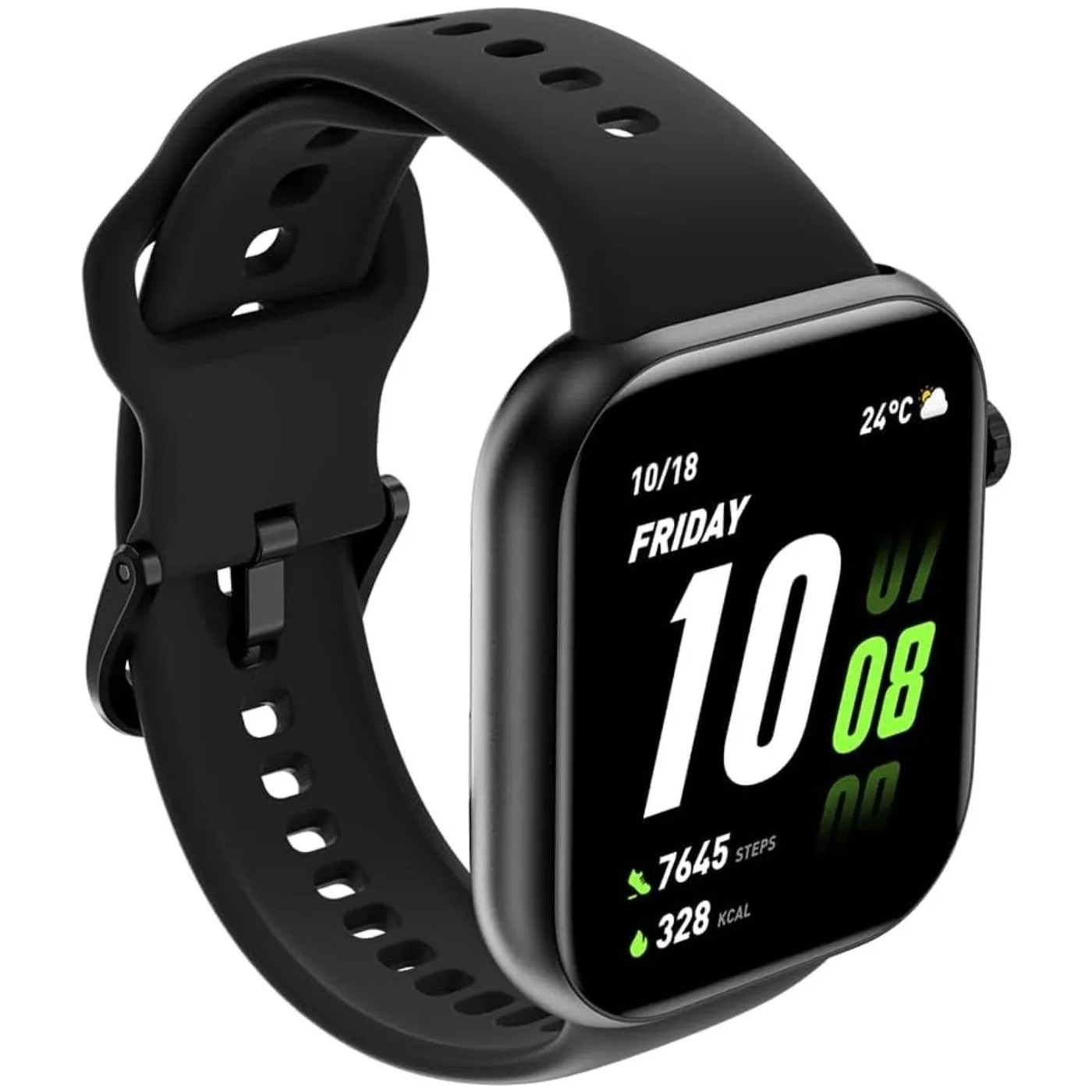 Honor Choice Watch 2i Siyah Akıllı Saat Model Kalp Atış Hızı Ölçümü ve Suya Dayanıklı - Görsel 2