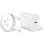 Anker B2653 45 W Beyaz Type-C to Type-C Hızlı Şarj Aleti  1.5m 5A USB-C Kablo (2'li Set)