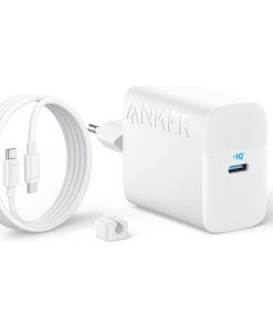 Anker B2653 45 W Beyaz Type-C to Type-C Hızlı Şarj Aleti 1.5m 5A USB-C Kablo (2'li Set)