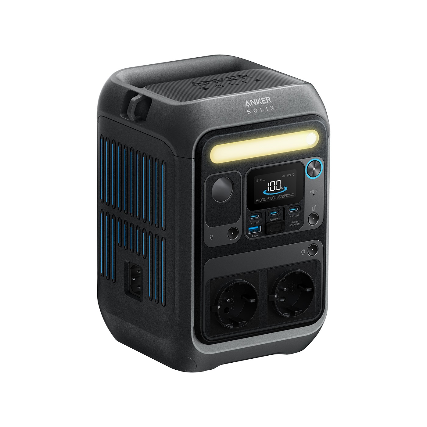 Anker Solix C300X AC 288 Wh 300 W Taşınabilir Güç Kaynağı (600W SurgePad) 4 Farklı Şarj Modu - A1723 (Anker Türkiye Garantili)
