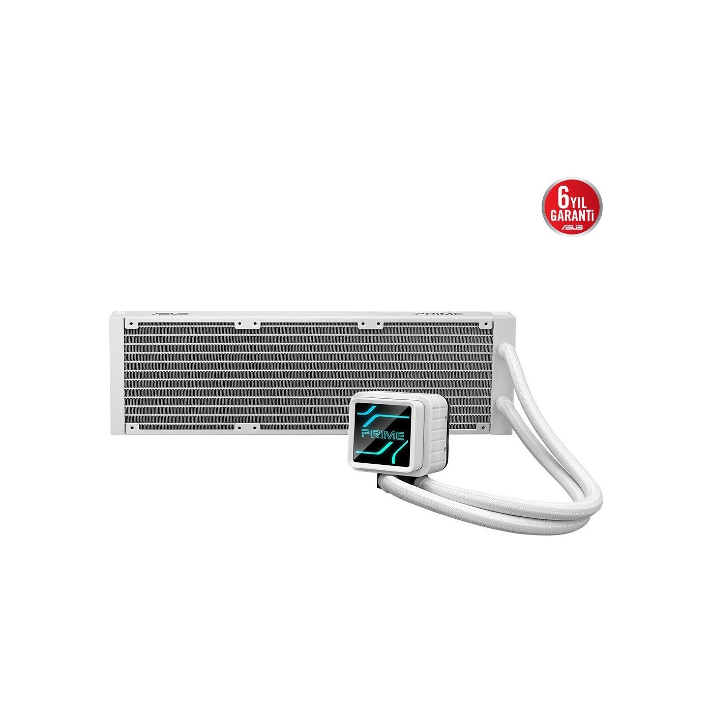 Asus Prime LC 360 ARGB White Edition 360 mm İşlemci Sıvı Soğutucu - Görsel 5