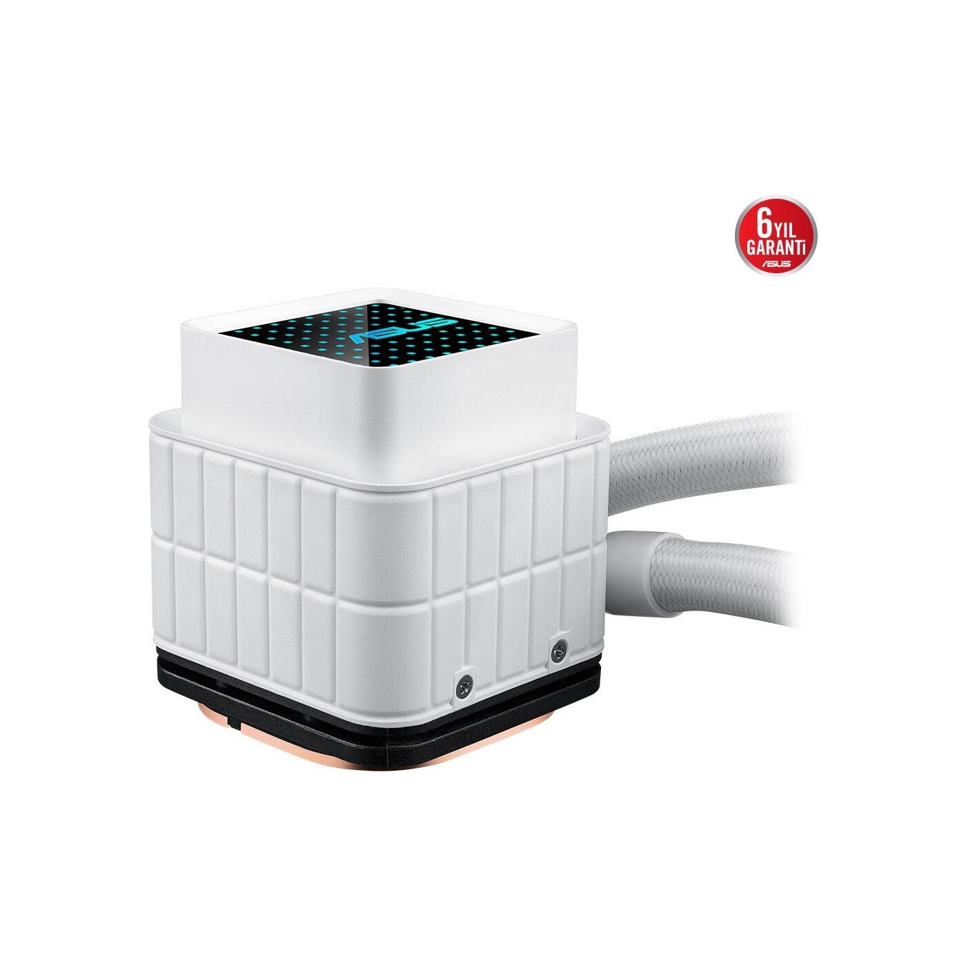 Asus Prime LC 360 ARGB White Edition 360 mm İşlemci Sıvı Soğutucu - Görsel 8