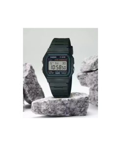 Alternative view of Casio F-91W-3DG Unisex Kol Saati Siyah Suya Dayanıklı Pilli Dijital Kasa Plastik