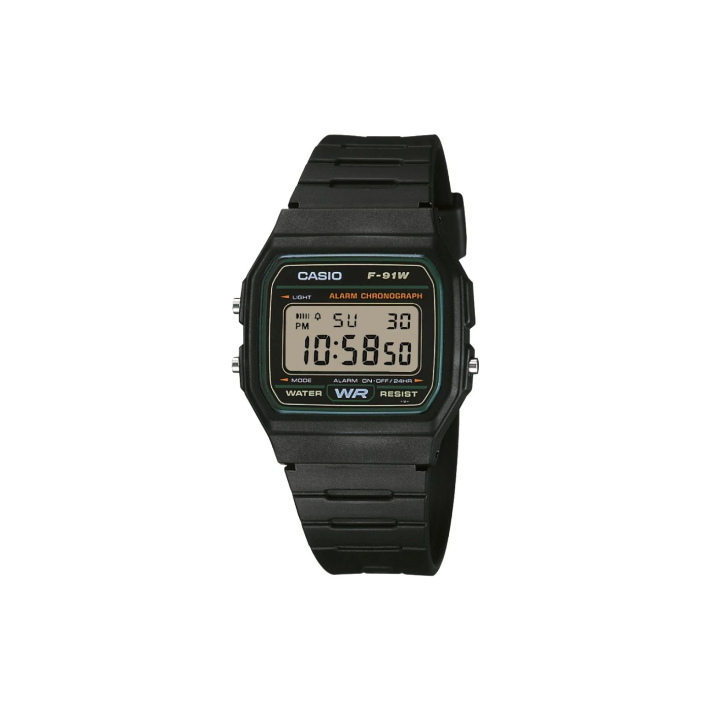 Casio F-91W-3DG Unisex Kol Saati Siyah Suya Dayanıklı Pilli Dijital Kasa Plastik