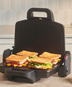 Emsan Future Essential Matte Black 1800 W Tost Makinesi