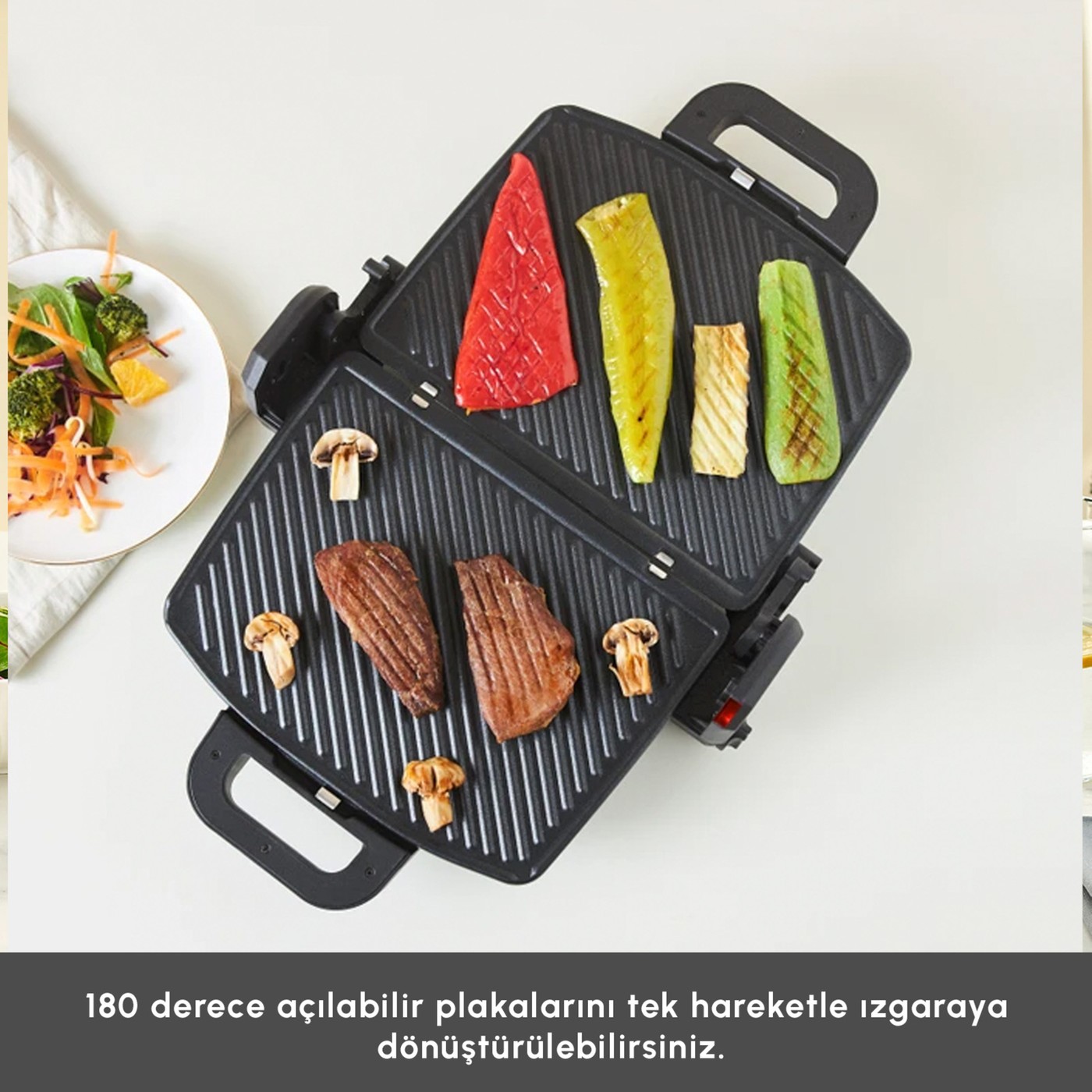 Emsan Future Essential Matte Black 1800 W Tost Makinesi - Görsel 4