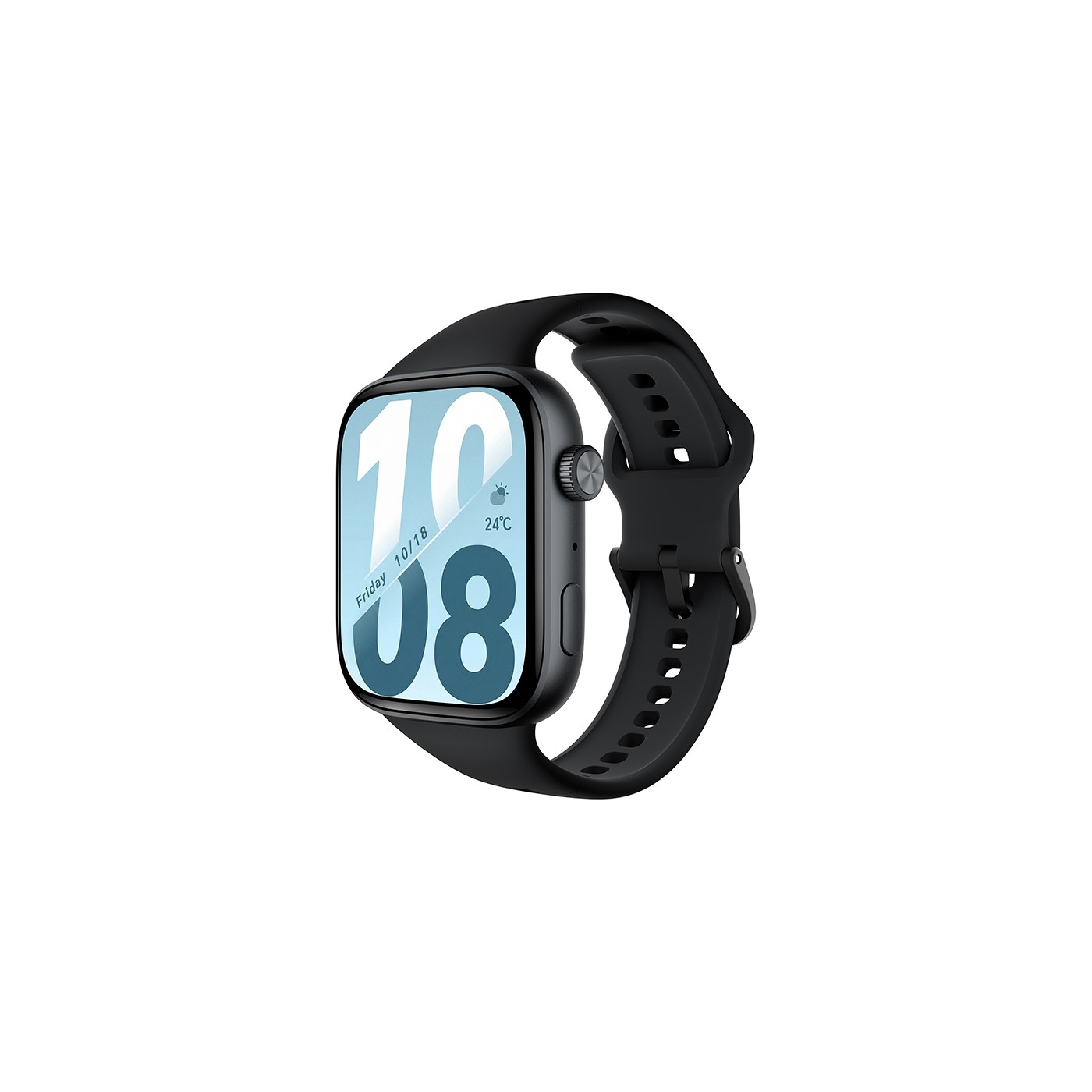 96 inç Ekranlı Akıllı Saat Siyah Bluetooth Bağlantı ve Spor Uyumlu Sağlık Takibi