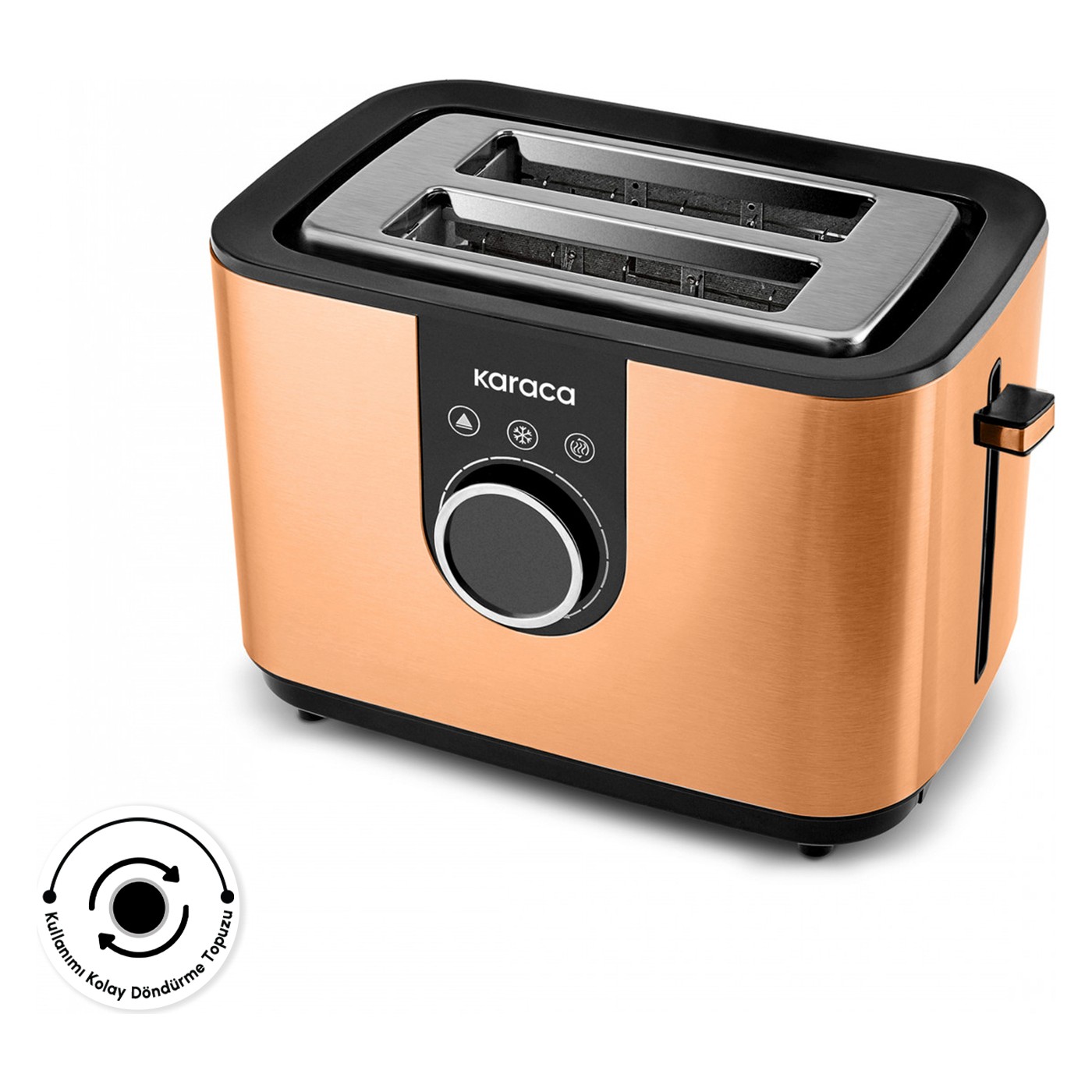 Karaca 2303 Bronz 850 W Ekmek Kızartma Makinesi Series 2303 Bronze - Görsel 5