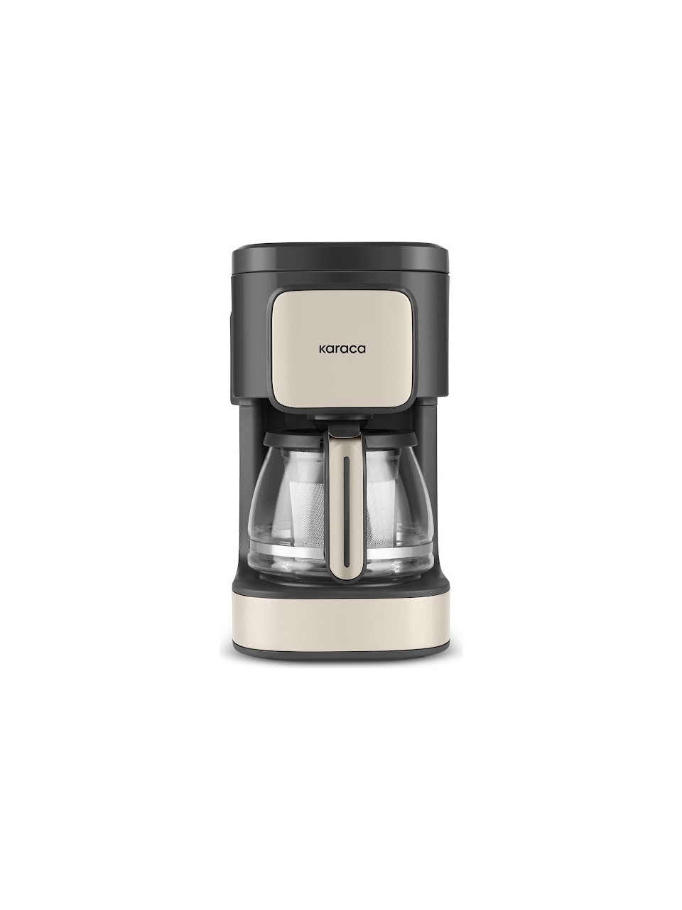 Karaca Just Coffee Aroma 2 In 1 Filtre Kahve ve Çay Demleme Makinesi Bej - Görsel 3