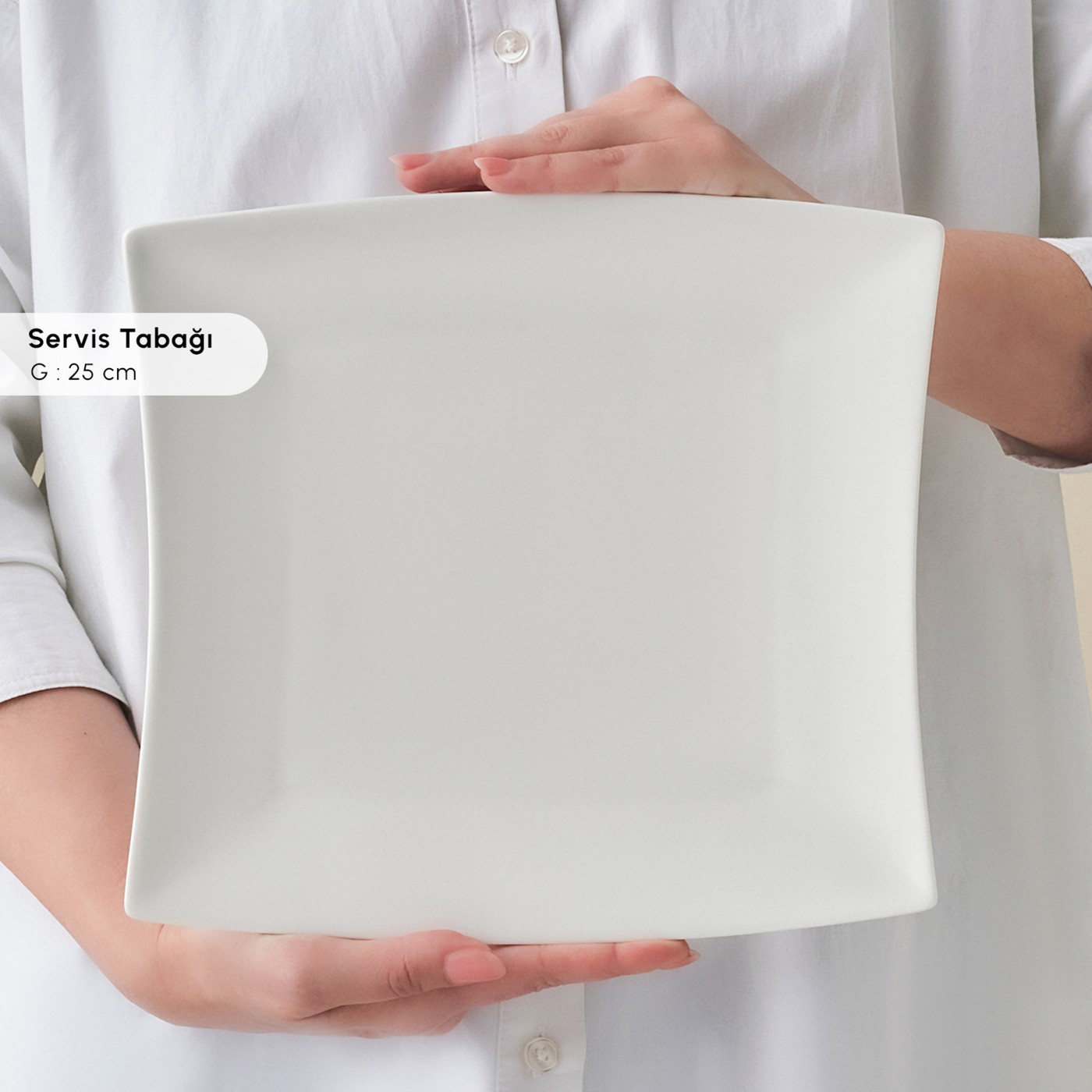 Karaca Perfect White 26 Parça 6 Kişilik Kahvaltı Takımı Porselen - Görsel 6